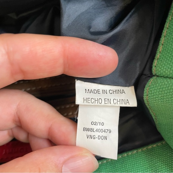 Tommy Hilfiger Plaid Handbag Y2K Preppy Colorful - Picture 16 of 17